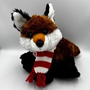 Aurora Festivity Fox Plush - SUPER SOFT - 14 Inches - Excellent Condition!